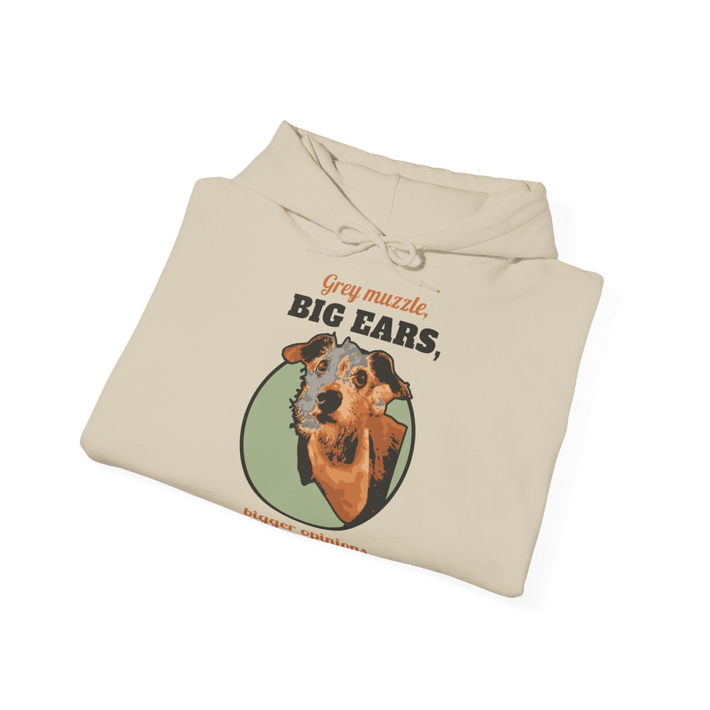 Sweat à capuche Grey Muzzle, Big Ears – LeashFree Senior Club