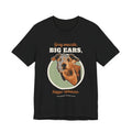 T-shirt Grey Muzzle, Big Ears – LeashFree Senior Club