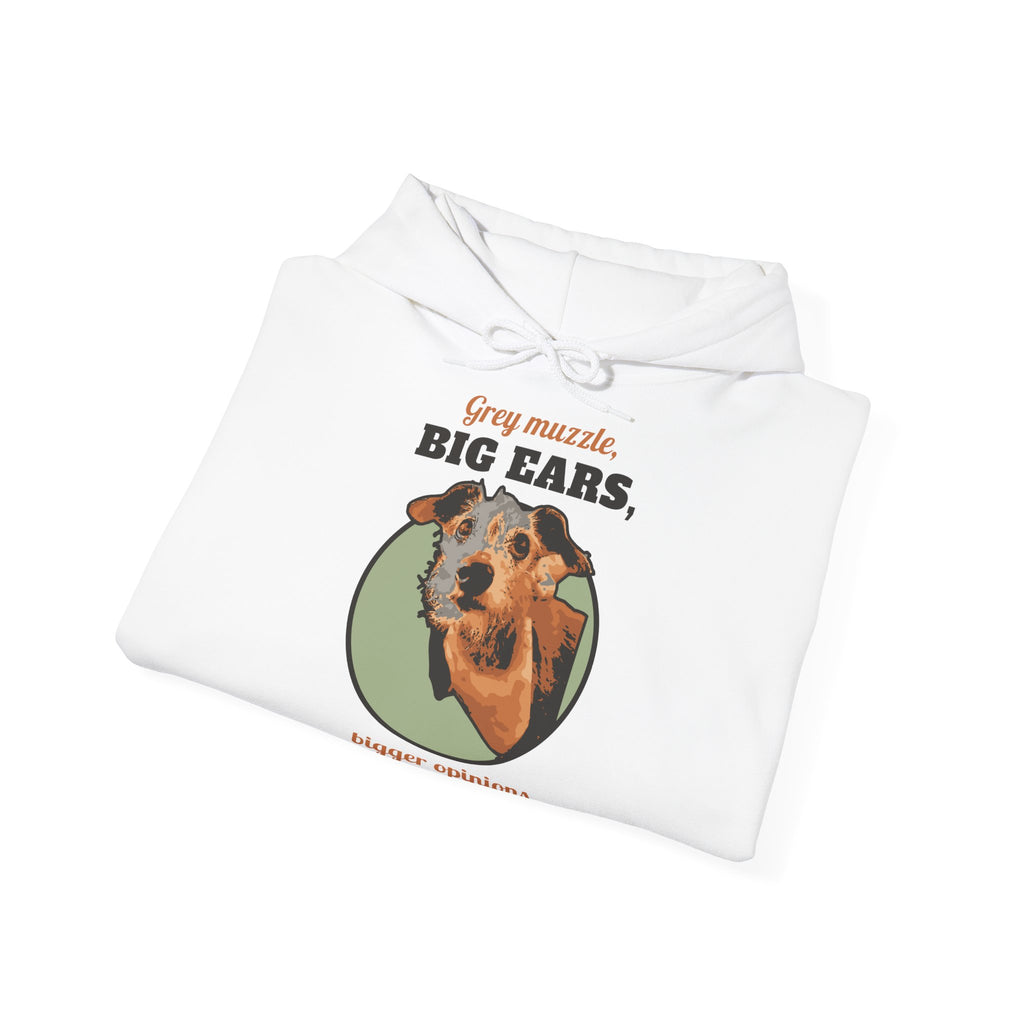 Sweat à capuche Grey Muzzle, Big Ears – LeashFree Senior Club