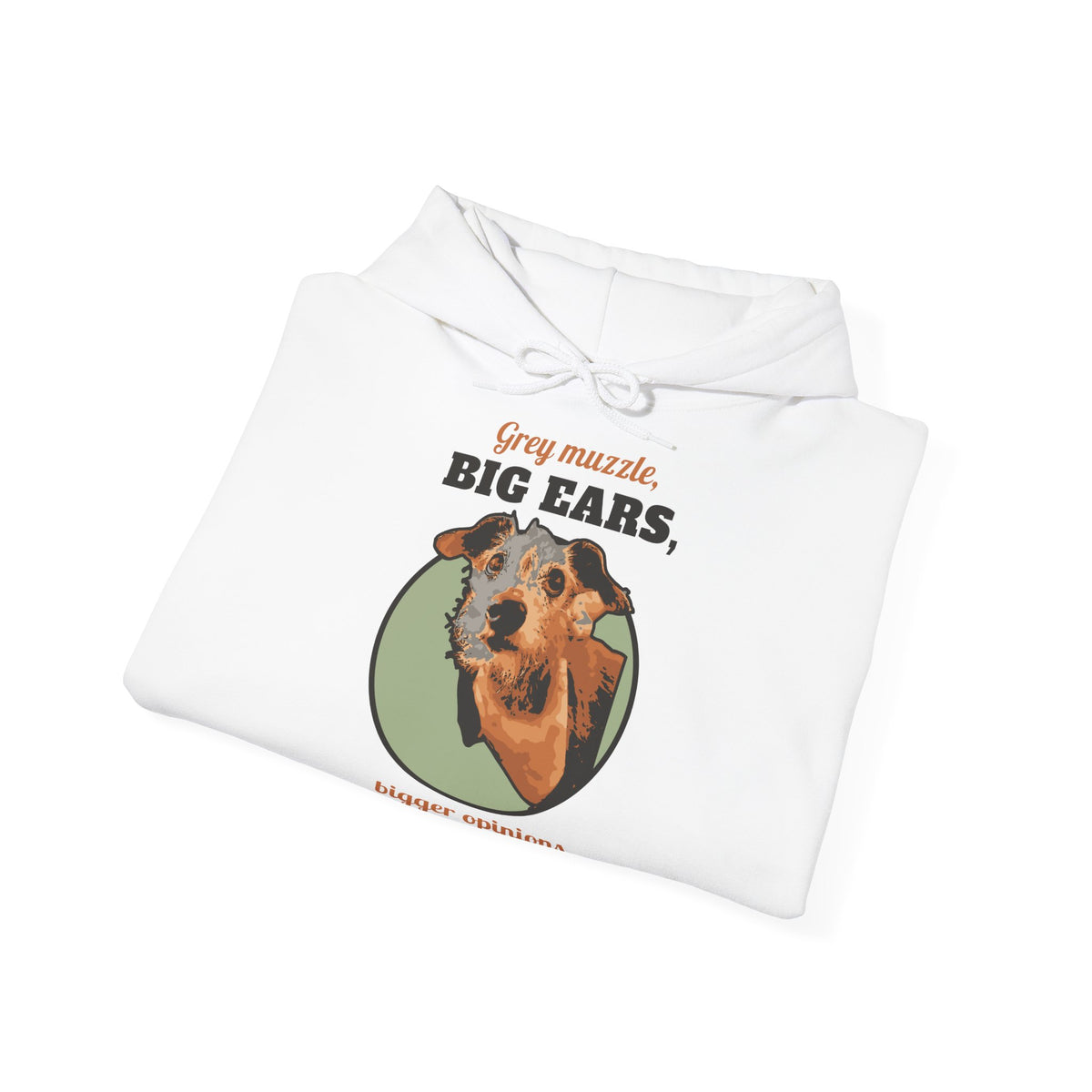 Sweat à capuche Grey Muzzle, Big Ears – LeashFree Senior Club
